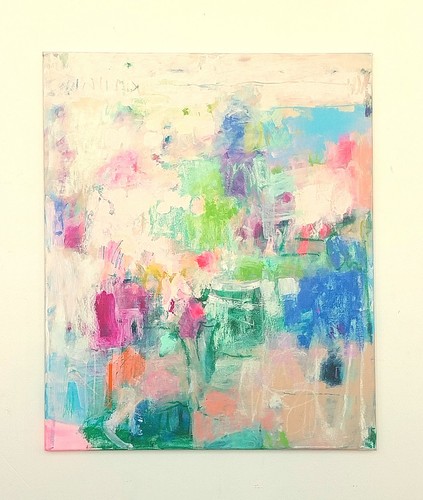 Abstraktes acrylbild 50x60 - abstraktes, cm