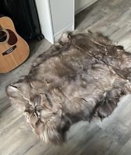 echtes reh fellteppich - real deerskin fur rug