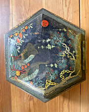 Antik Asiatische Blechdose Dose 