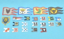 Lego Flagge Flag Fahne Castle Burg Ritter Piraten Imperial zum Auswählen