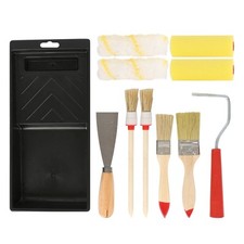 11-teiliges Mini Farbroller & Tablett Set 4 Zoll (10 cm) Multi Mal- & Dekorationsset