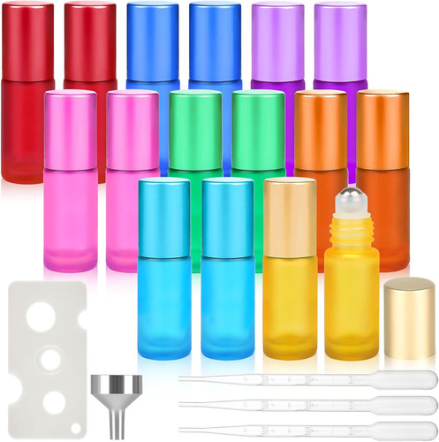 Roll glasflaschen 5ml bunte - on,