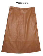 gut knielanger LEDERROCK /