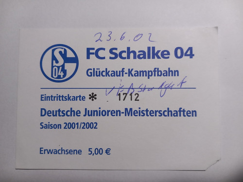 Ticket deutsche junioren - a,