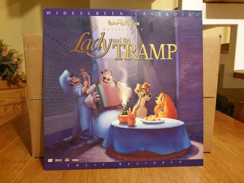Laserdisc walt disney lady - disney, and
