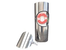 TTC Abgas Rohrelement mit Reinigungsklappe DN 125/190