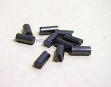 Gützold 30001168 Kohlen rund 10 Stück 3,0x6,5mm mit Schlitz für alte DDR Motoren