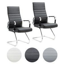 2er Set Besucherstuhl