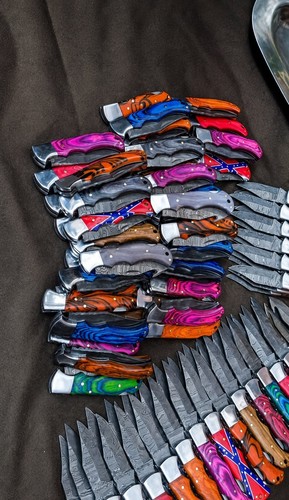 Lot handmade damascus - 50,