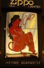 COOP Red Devil Girl Zippo