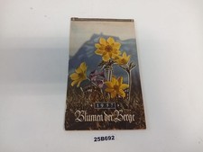 Kalender 1957 Blumen der Berge