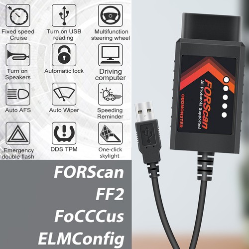 Forscan elm327 25k80 - elm327, usb