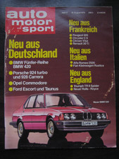 Auto motor sport heft - auto, 17