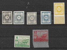 Sowjetische Zone Lot postfrisch
