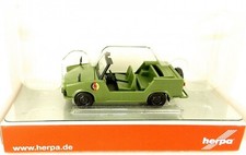 Trabant Kübel Trabbi Volksarmee DDR NVA HERPA 024440 NEU 1:87 H0 OVP HU6 µ