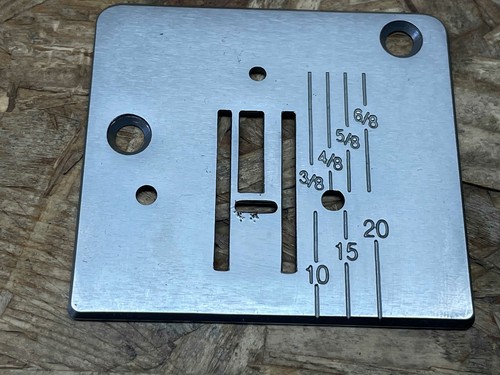 Stichplatte für nähmaschine - stichplatte,