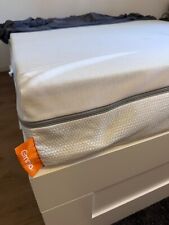 Ikea Brimnes Bett mit Federholzrahmen und Emma One Matratze Medium 180x200
