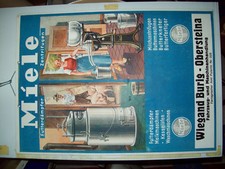 Vorkrieg Miele Kalender Obersteina Buttermaschine Waschmaschine Melkmaschine