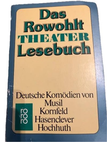Rowohlt deutsche komödien - rowohlt,
