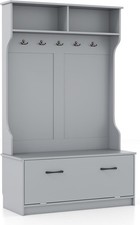 Graue Flur Baum Garderobe mit