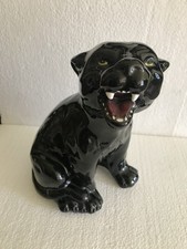 Keramik black Panther ca 25 cm
