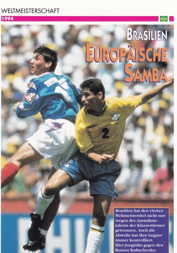 Fußball 1994 sammlerkarte - fußball, wm