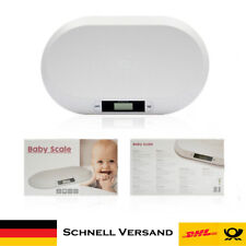 Babywaage digital Kinderwaage Batterien Kleintierwaage Baby bis 20kg Waage
