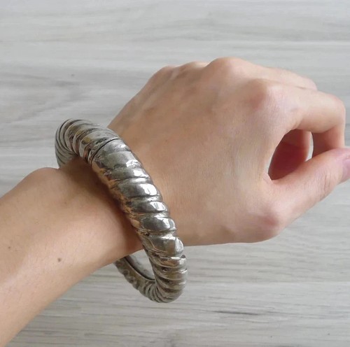 Antik nachlass 14k weißgold - &,