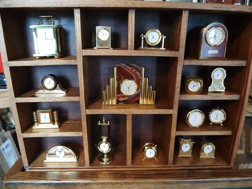 16x versch miniatur kaminuhr - versch.,