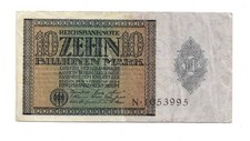 10 Billionen Mark 1924 Ro. 134