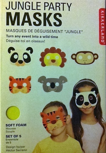 Tiermasken dschungel party - tiermasken,