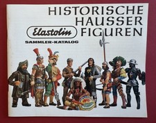Alter Elastolin Katalog Historische Hausser Figuren 60 Seiten von 1980