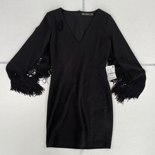 Zara Kleid Medium Schwarz