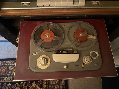 Uraltes tonband gerät 1950 - uraltes,
