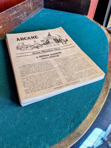 Arcane magazine by jeff - -,