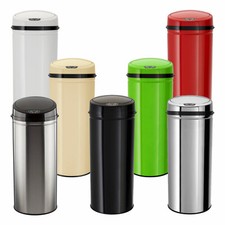 Echtwerk Edelstahl Abfalleimer mit IR Sensor 42L Automatik Mülleimer B-Ware