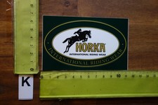 Alter Aufkleber Reitsport Pferdesport Ausrüstung Bekleidung HORKA Riding Wear