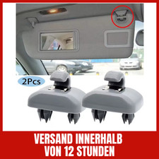 Sonnenblenden Clip Halter Grau