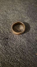 Fossil Ring in rosegold Größe 6