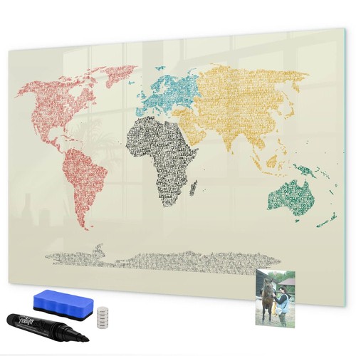 Glas magnettafel abwischbar - magnettafel,