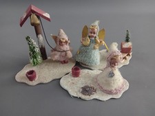 ALTES 3er-Set DDR Engel