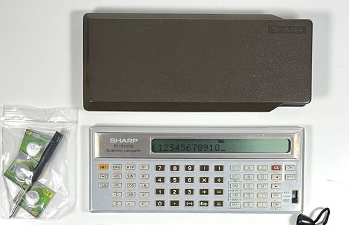 Sharp 5100s vintage - sharp, el-5100s