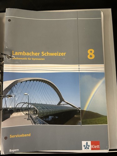 Lambacher schweizer bayern - lambacher, 8