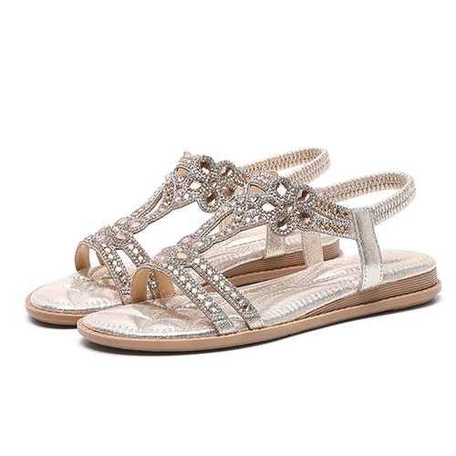 Damen sandalen glitzer - sandalen,