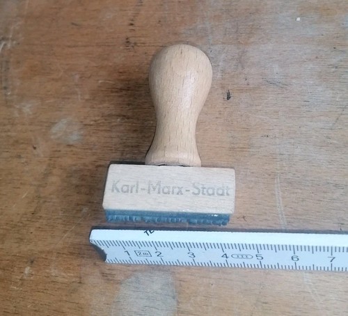 Ddr stempel karl marx - stempel, karl-marx-stadt