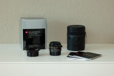 Leica Summicron-M 35mm f/2 Objektiv (11673) schwarz