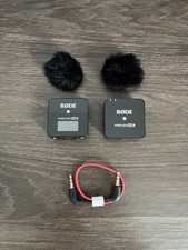 Rode Wireless Go II Single Zweikanal-Mikrofonsystem mit Eingebauten Mikrofon