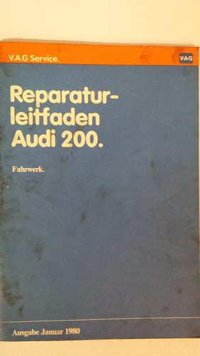 Reparaturleitfaden audi 200 - audi, c2