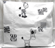 Zebra Esel Pferd Kissenhülle