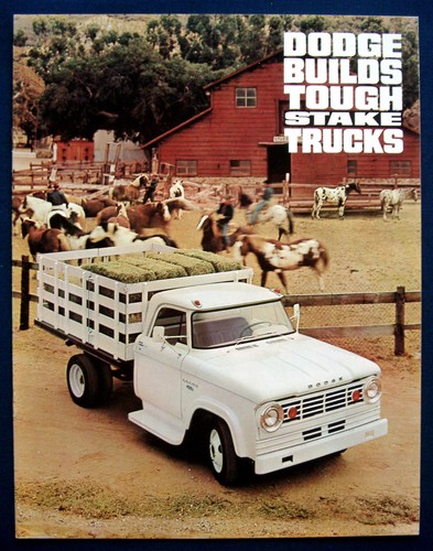 Prospekt brochure 1966 - , dodge